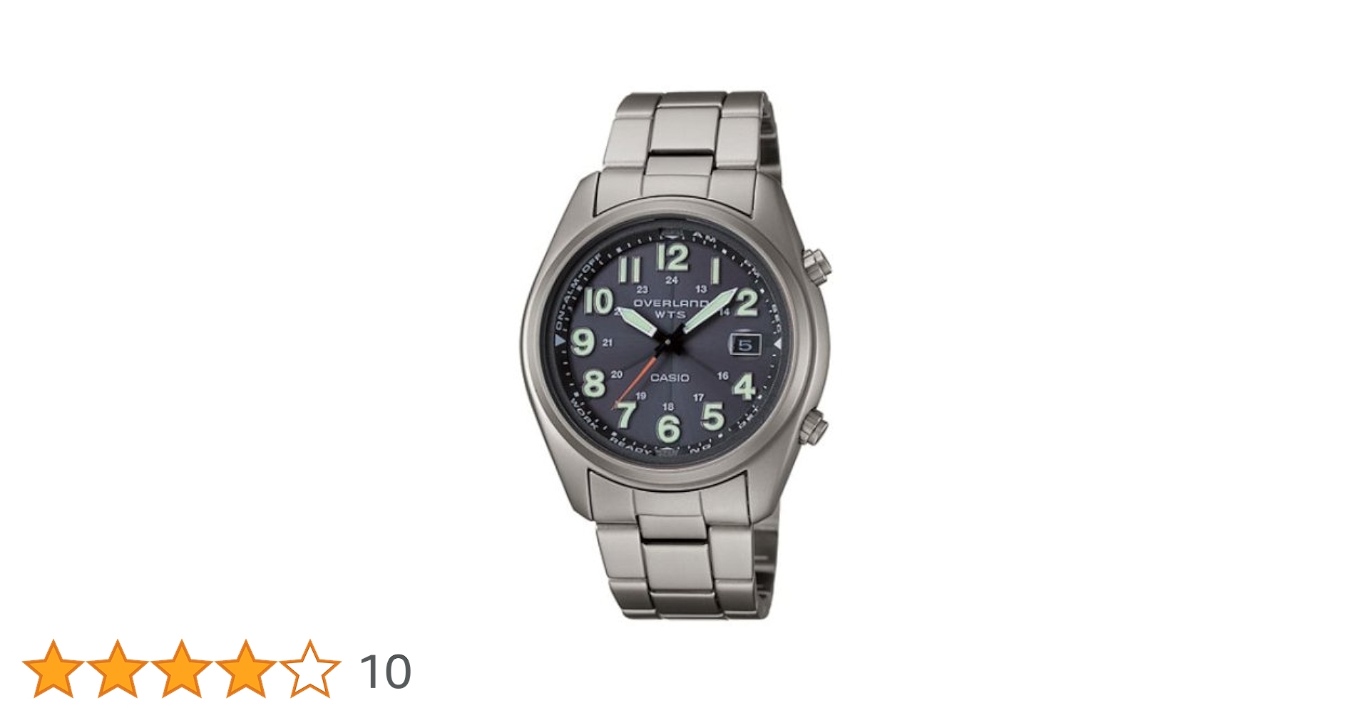カシオ OVERLAND オーバーランド WTS チタン カシオ OVERLAND オーバーランド WTS チタン 電波 ソーラー